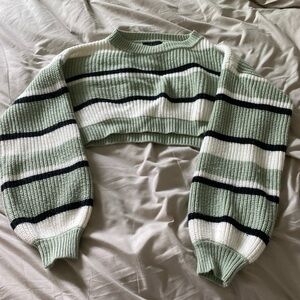cropped SHEIN sweater